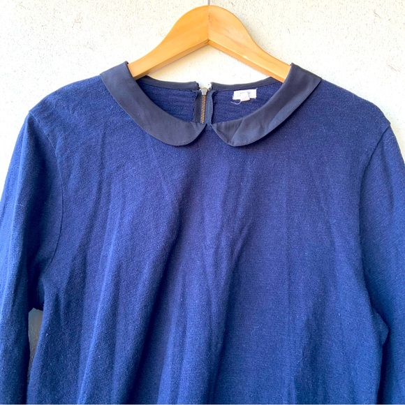 J Crew cute top with collar - Picture 1 of 9